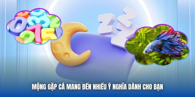 Mộng gặp cá mang đến nhiều ý nghĩa dành cho bạn 
